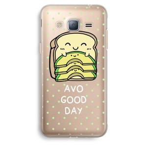 Avo Good Day: Samsung Galaxy J3 (2016) Transparant Hoesje