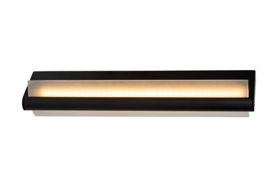 Lucide WANDA - Wandlamp Badkamer - LED - 1x15W 3000K - IP44 - Zwart