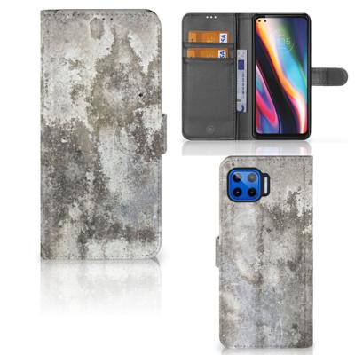 Motorola Moto G 5G Plus | Bookcase | Beton Print