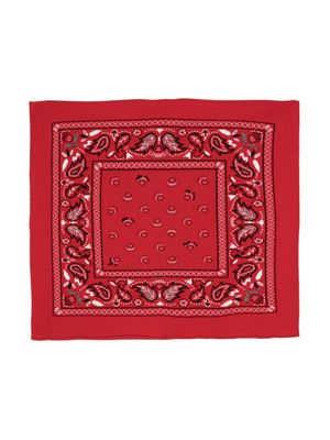 Barrie foulard à imprimé bandana - Rouge