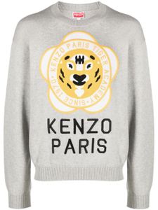 Kenzo sweat à patch logo - Gris