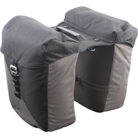 Kt Racktime rt vida dubbele fietstas snapit 2.0 black/grey - thumbnail