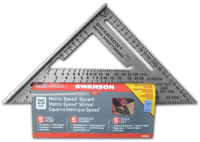 Enzo Swanson 25 cm metrische speed square w/bl - eu202