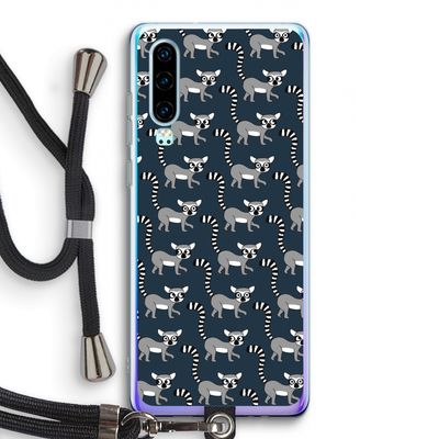 Makis: Huawei P30 Transparant Hoesje met koord