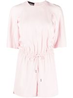 Boutique Moschino combishort à lien de resserrage - Rose Boutique Moschino combishort à lien de resserrage - Rose