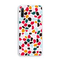 Colored Giraffe: Huawei P Smart Pro Transparant Hoesje