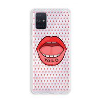 Yolo Denise: Galaxy A71 Transparant Hoesje