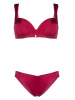 Noire Swimwear bikini à breloque coquillage - Rouge