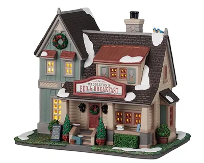 Waddleton's Bed & Breakfast Lemax Caddington Village Collection 2025