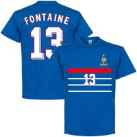 Frankrijk 1998 Fontaine 13 Retro T-shirt