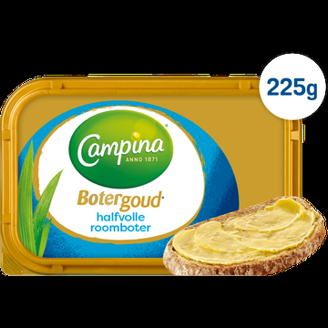 Campina Botergoud Halfvolle roomboter 225 g bij Jumbo