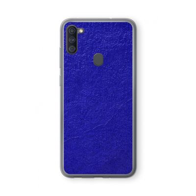 Majorelle Blue: Samsung Galaxy A11 Transparant Hoesje
