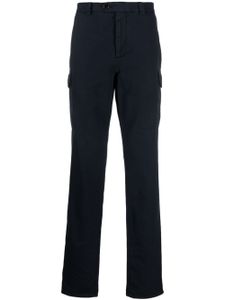 Brunello Cucinelli pantalon en coton à poches cargo - Bleu