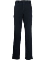 Brunello Cucinelli pantalon en coton à poches cargo - Bleu - thumbnail