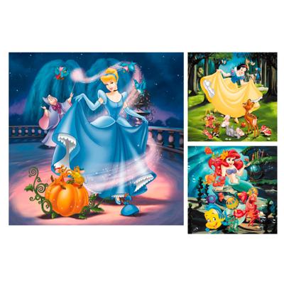 Ravensburger Disney prinses, 3x49st.