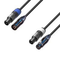 Adam Hall 5 STAR H PCON A 0300 combikabel XLR naar powerCON 3 m