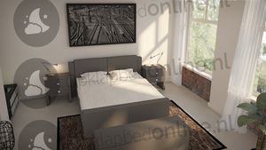 Elektrische boxspring 140 x 220 cm- stofkleur 5022
