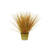 Siergras in pot 75 cm bruin-groen kunstplant - Buitengewoon de boet