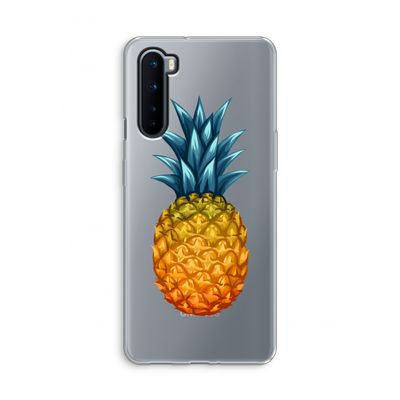 Grote ananas: OnePlus Nord Transparant Hoesje