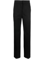 Genny pantalon de tailleur à coupe droite - Noir