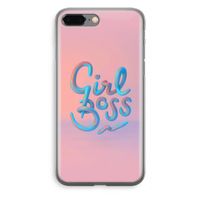 Girl boss: iPhone 8 Plus Transparant Hoesje Girl boss: iPhone 8 Plus Transparant Hoesje
