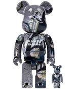 MEDICOM TOY figurines BE@RBRICK Benjamin Grant Tokyo 100% + 400% - Noir