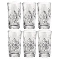 Bormioli Rocco Drinkglazen - 6x stuks - transparant - glas - 490 ml