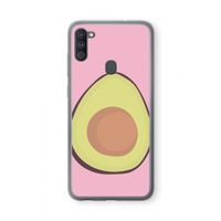 Avocado: Samsung Galaxy A11 Transparant Hoesje