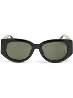 Linda Farrow The Debbie D-frame sunglasses - Noir