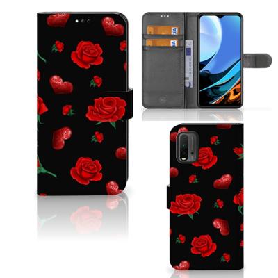 Xiaomi Redmi 9T | Poco M3 Leuk Hoesje Valentine | Portemonnee hoesje Xiaomi Redmi 9T | Poco M3 Leuk Hoesje Valentine | Portemonnee hoesje