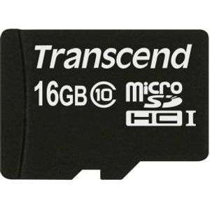 Transcend TS16GUSDC10 flashgeheugen 16 GB MicroSDHC NAND Klasse 10