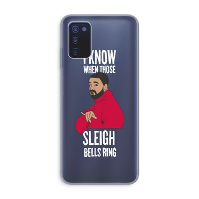 Sleigh Bells Ring: Samsung Galaxy A03s Transparant Hoesje