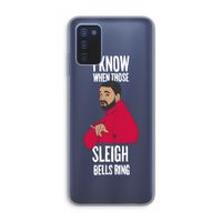 Sleigh Bells Ring: Samsung Galaxy A03s Transparant Hoesje