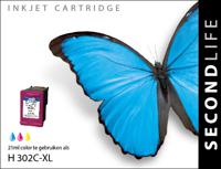 Kangaro SL-11111428 Cartridge SecondLife HP 302 XL Color - thumbnail