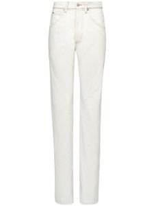 Maison Margiela jean Memory Of à coupe droite - Blanc