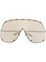 Rick Owens lunettes de soleil à monture oversize - Noir - thumbnail