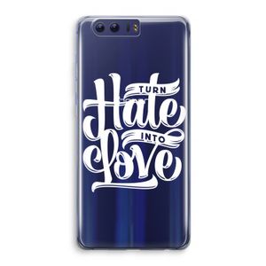 Turn hate into love: Honor 9 Transparant Hoesje