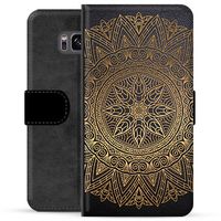 Samsung Galaxy S8 Premium Portemonnee Hoesje - Mandala