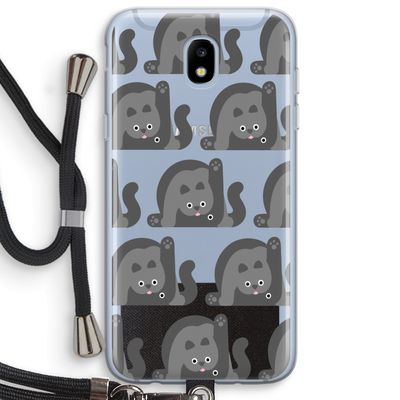 Cats: Samsung Galaxy J5 (2017) Transparant Hoesje met koord