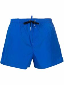 DSQUARED2 short de bain à imprimé Icon - Bleu