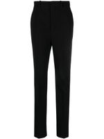 Saint Laurent pantalon en laine à coupe droite - Noir - thumbnail