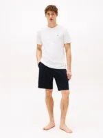 Tommy Hilfiger Heren Basic Shortama - Katoenen zomer pyjama - XL - Wit - XL - XL - XL