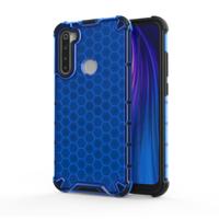 Voor OPPO Realme 5 schokbestendige honingraat PC + TPU case (blauw)