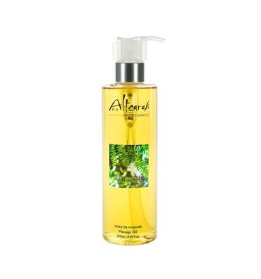Massageolie without essential oils nutritive