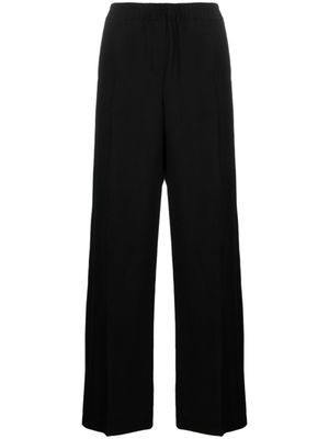 PS Paul Smith pantalon ample à taille-haute - Noir