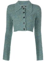 Apparis cardigan Molly à col claudine - Bleu