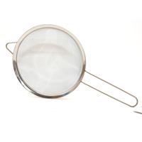 Keuken vergiet - edelstaal - 26 cm - met handvat - zeef koken - Keuken/koken benodigdheden - Zeven/v