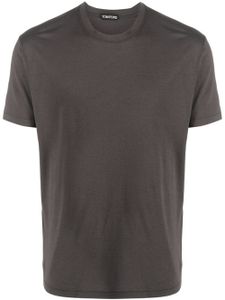 TOM FORD t-shirt à col rond - Gris