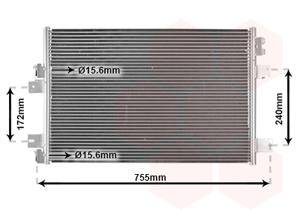 Van Wezel Airco condensor 07005113