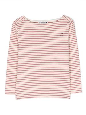 Bonpoint t-shirt Dawn à rayures - Blanc